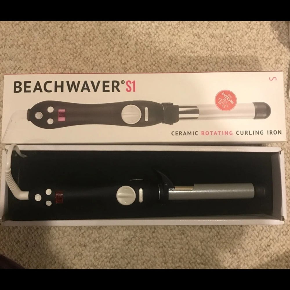 Beachwaver ceramic S1 rotating curling iron